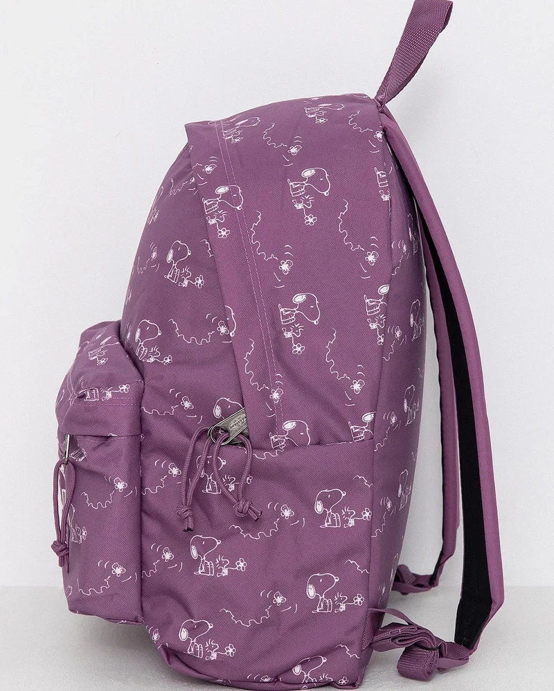 Eastpak  Day Pak'R Medium Unisex Backpack (With Bottle Holder & Laptop Sleeve) - Peanuts Pink  | Best Price UAE