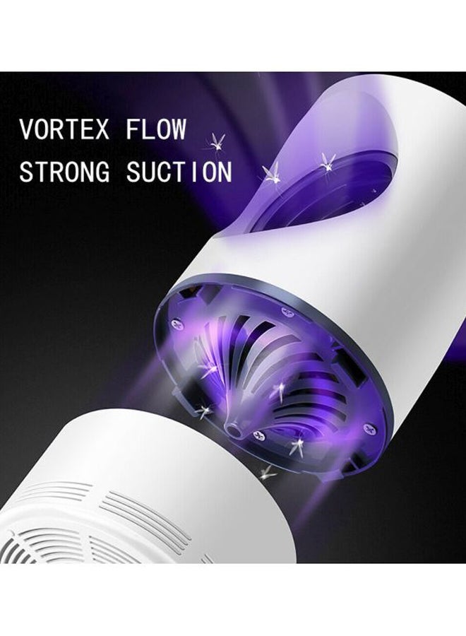 بيوينتي مصباح قاتل البعوض الكهربائي أبيض/أرجواني 12x21.5x12سم - Image 2