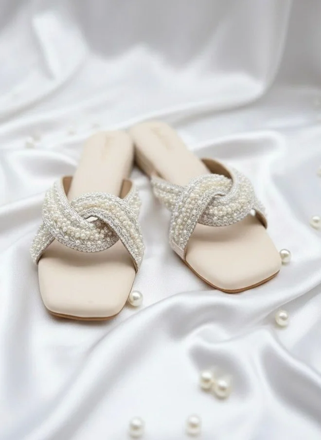 Sandal Stories SANDAL STORIES Women Embellished Open Toe Flats