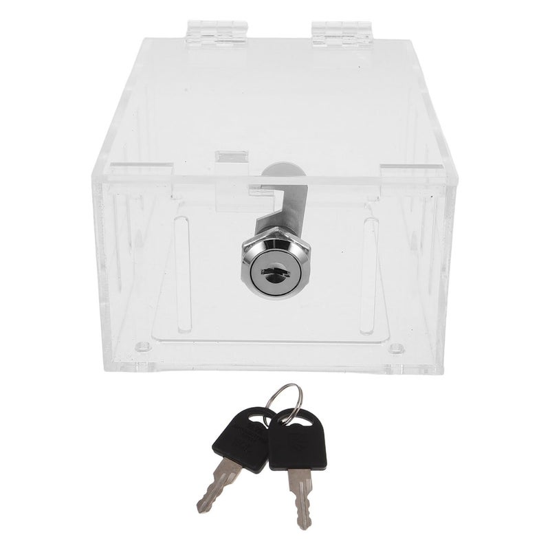 Thermostat Protector Box With Lock Acrylic Wall Guard Cover 6x4.3 Inches For Commercial And Residential Hvac Protection - Image 2