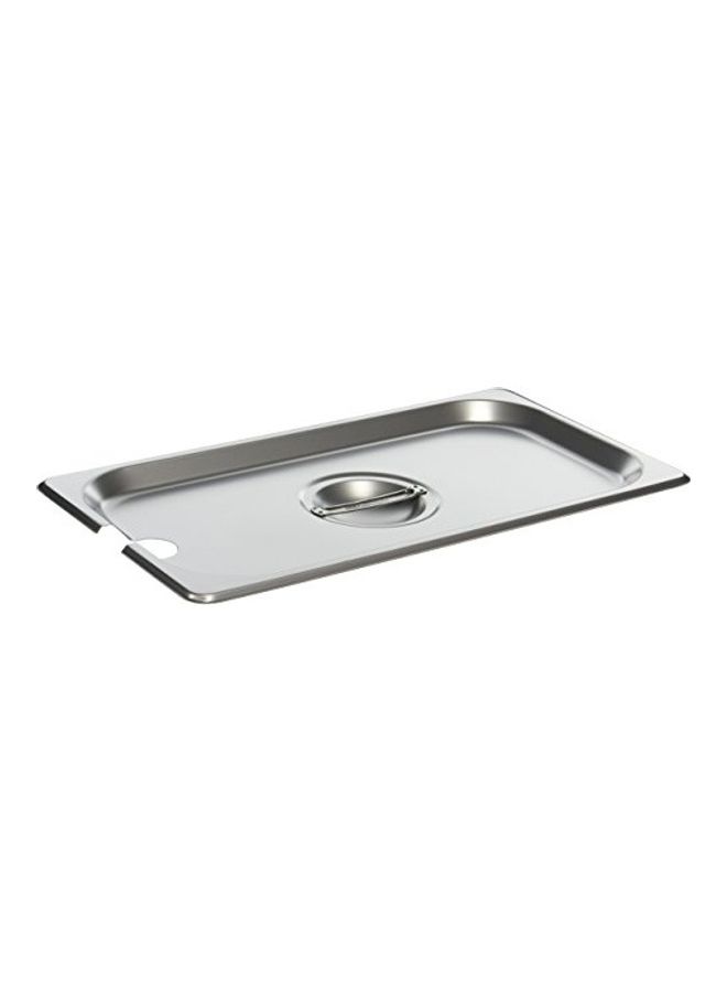 Winco 1/3 Slotted Pan Cover, Medium - Image 1