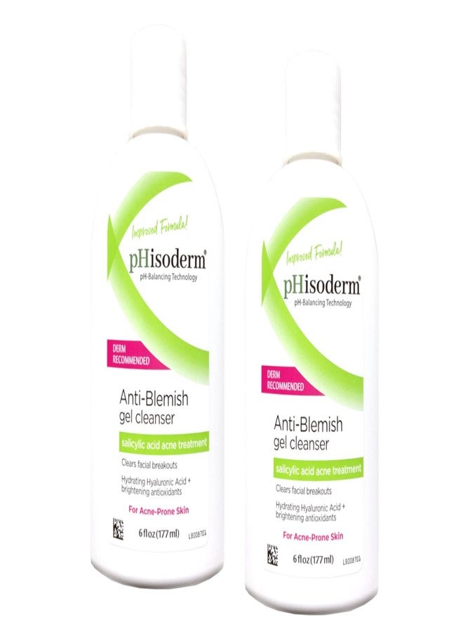 Phisoderm Anti-Blemish Gel Cleanser 6 Fluid Ounce - 2 Pk - Image 1