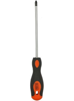 BLACK+DECKER Ph2 X 150Mm Bimaterial Steel Phillips Screwdriver Orange Black Bdht62297  - Image 1