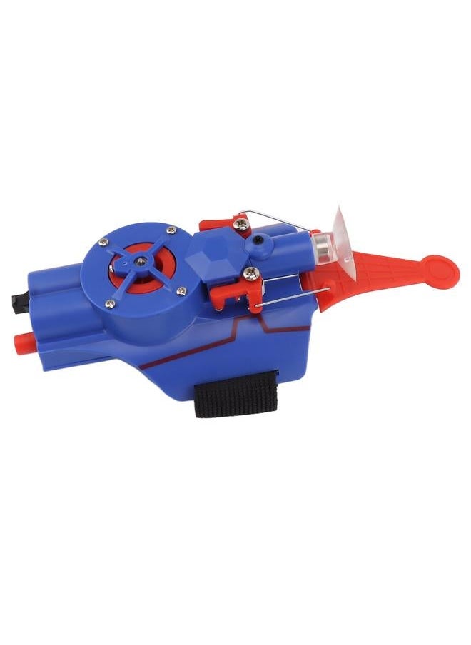 Web String Launcher Toy Rechargeable Hand Eye Coordination Automatic for Children Blue