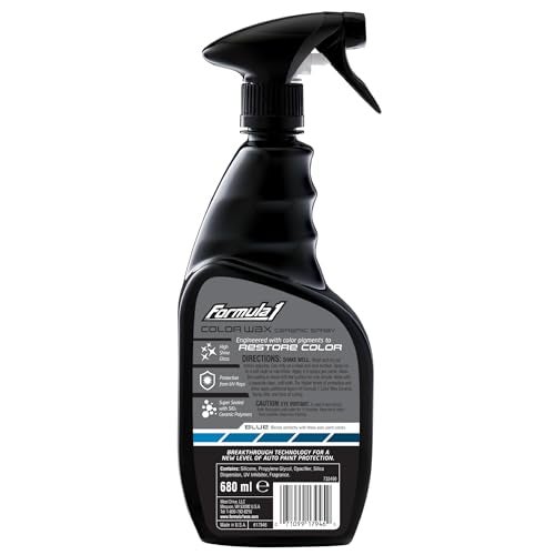 Formula 1 Ceramic Color Spray Wax for Blue Cars, 680ml - Image 2
