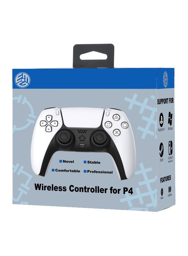 Wireless Controller Compatible with PS4/PS4 Slim/PS4 Pro,PC Joystick Anti-slip Bluetooth Joystick 800mAh Rechargeable Battery USB C Fast Charge - Image 5