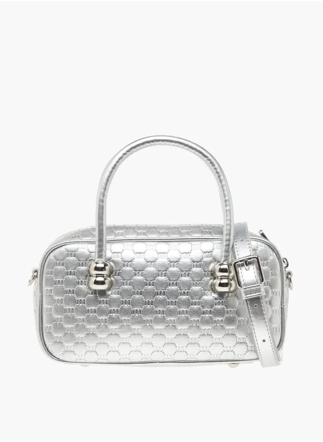 ميسي Womens Missy Quilted Crossbody Bag With Double Handle And Zip Closure