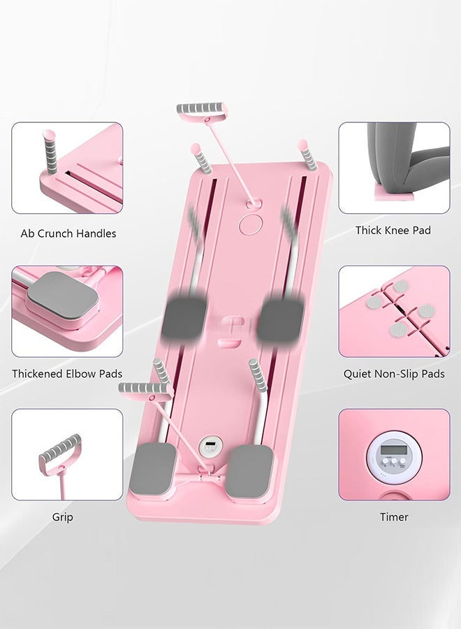 JAJEEK Multifunctional Sliding Pilates Reformer Board with Timer Ab Core Workout Trainer Machine Exercise Board Equipment - Image 4