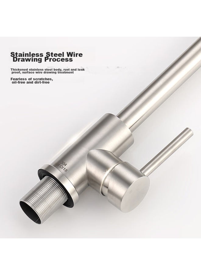 Larsd Kitchen Faucet, Sink Faucet, Hot And Cold Water Sink Faucet, High-arc Faucet For Dishwashing Basin, Ld82051 - Image 3
