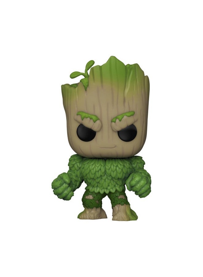 Funko Funko POP! Marvel: We are Groot - Hulk - Groot Shorts - Collectable Vinyl Figure - Gift Idea - Official Merchandise - for Kids & Adults - TV Fans - Model Figure for Collectors and Display  - Image 2