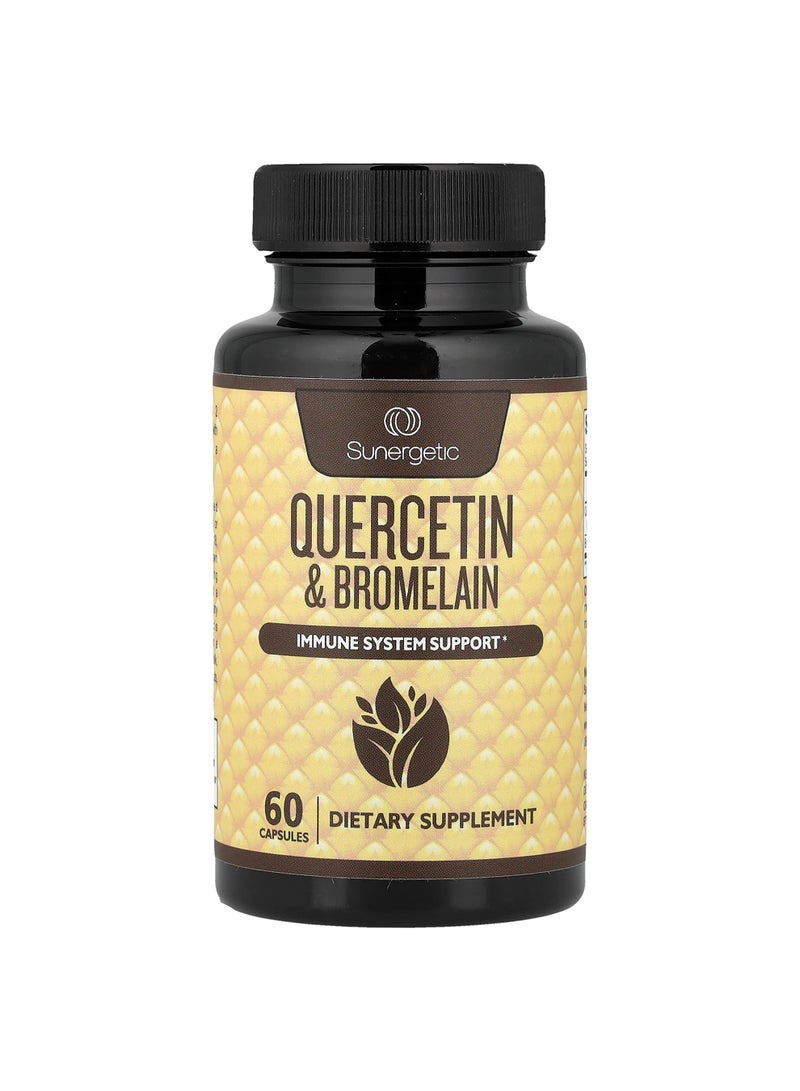 Quercetin & Bromelain, 60 Capsules