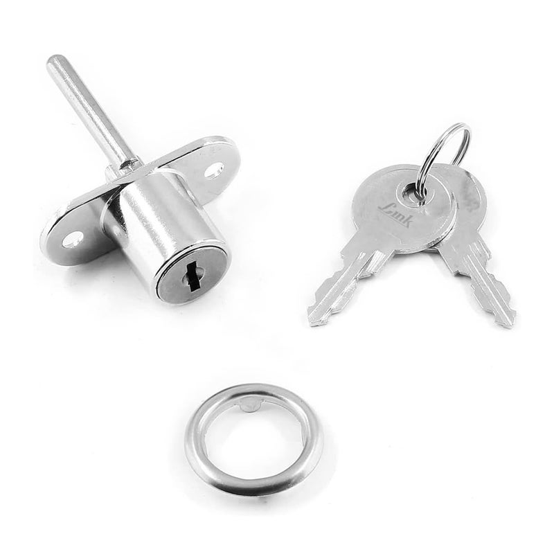 Link قفل قاعدة 480 مم - قفل درج تركيبي ثقيل مع وظيفة متعددة الأدراج | حل تخزين آمن للمنازل والمكاتب والأدراج والخزائن | بناء معدني متين - Image 5