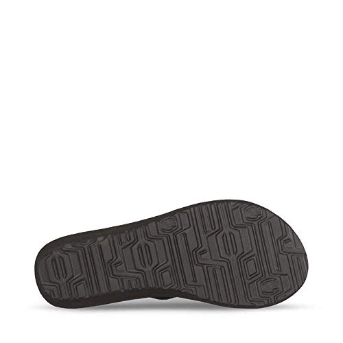 Teva Women's W Mush Mandalyn Wedge Ola 2 Flip-Flop, Black, 8 M US - Image 5