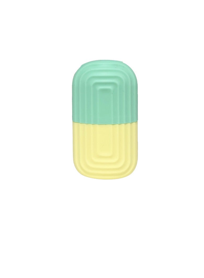 general Face Ice Mold,2 Pack of Ice Maker for Facial with Petals,Face Ice Holder for Skin Care Silicone Ice Roller for Face Puffiness Relief Massage Skin Care Tools(Pink and yellow) - Image 2