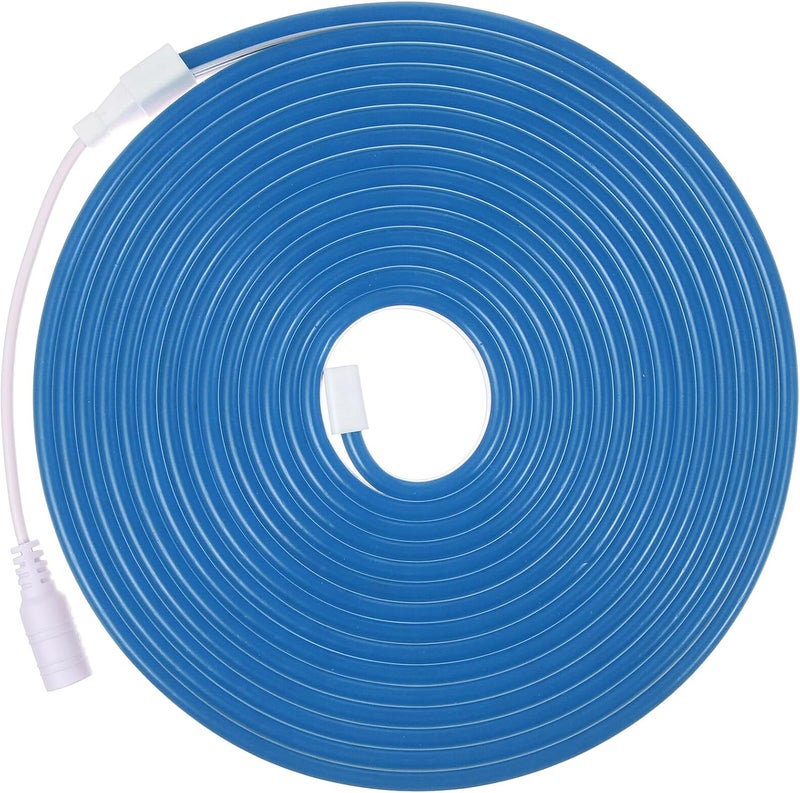 BESTonZON LED Light Strip Flexible LED Strip Lights with US Plug 5 Meters Blue Color Ac110v Power Supply for Bedroom and Bar - Image 1