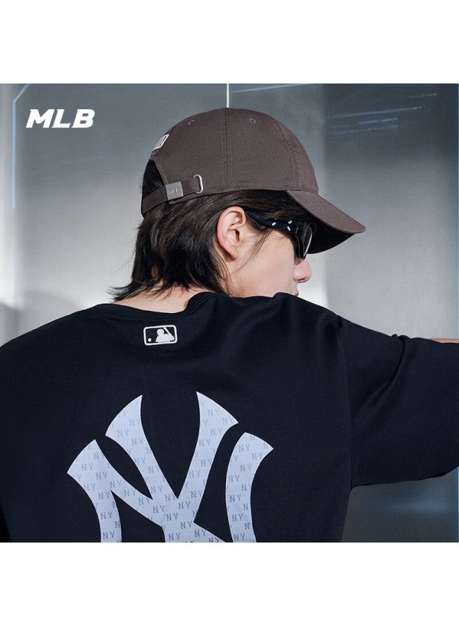 Mlb Uni Couple Baseball Cap Soft Top Duckbill Casual Sports Hat Four Seasons 3acp6601n-50brs-f - Image 2