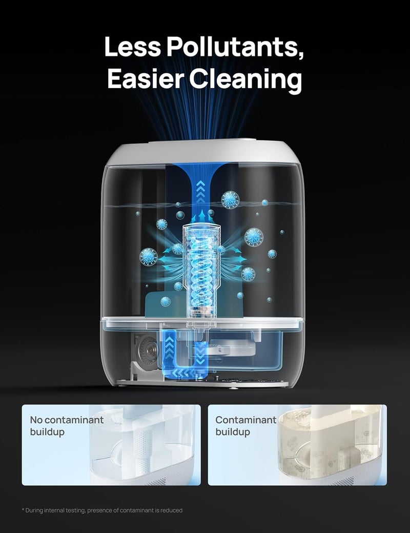 Dreo Clean Mist Cartridge 3-Pack for Humidifiers, Compatible with Humidifiers HM311/311S/524/524S/306, Reduce Contaminants Build-up, Healthier Mist, Easier Cleaning - Image 2