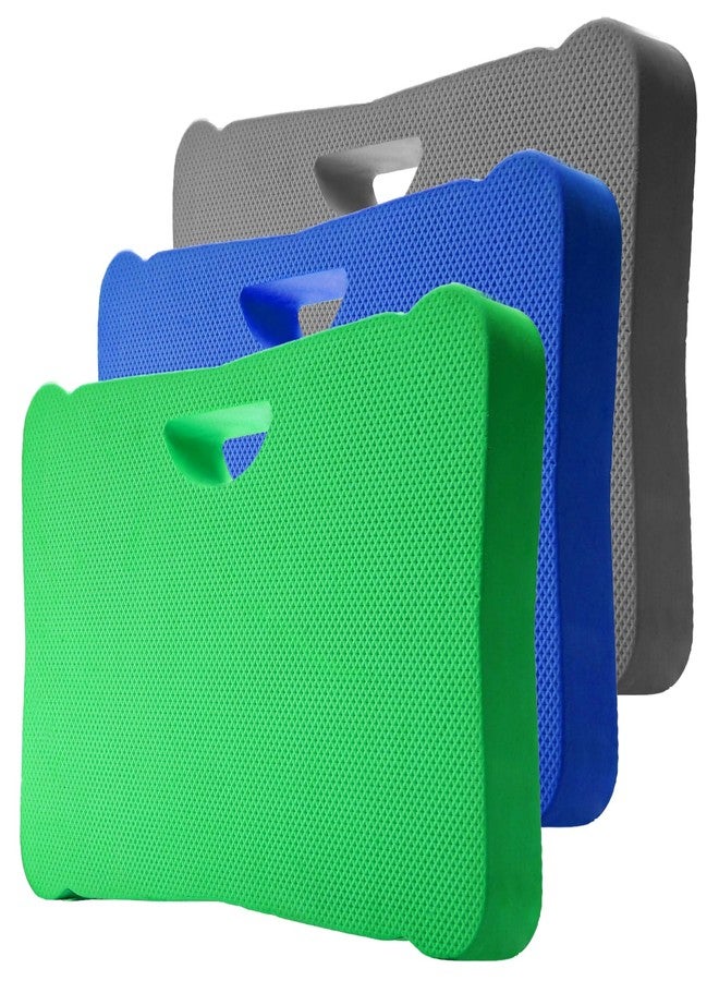 ZENFUN 3 Pack Kneeling Mats, Heavy Duty Thick Foam Kneeling Pad, Shock Absorbent Pads, High Density Premium Kneeling Pads for Yoga Exercise, Foam Kneeler Mat Garden Cushions, Water Proof, 43x28x4CM - Image 1