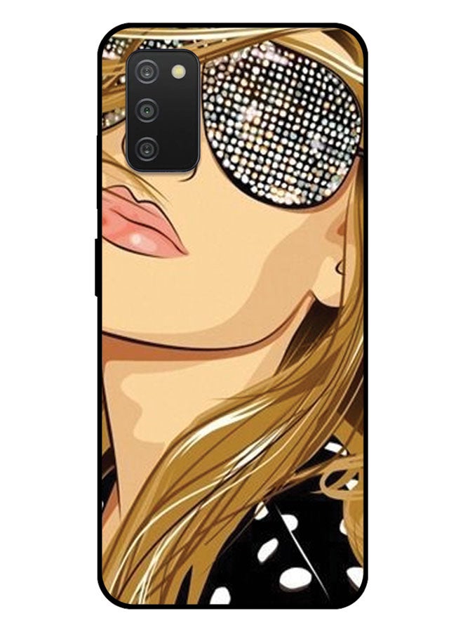 الصيد العين غطاء حماية مطبوع لهاتف سامسونج جالاكسي A03S - تصميم أنيق للبنات - Image 1