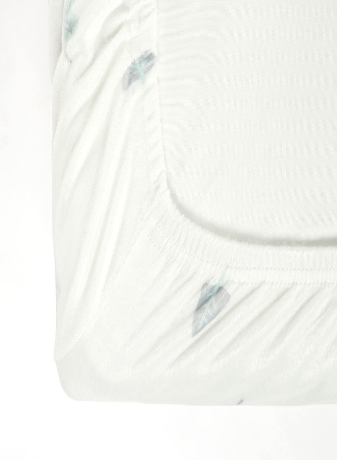 Lush Decor Hygge Sloth Trees Soft & Plush Changing Pad Cover, 32" x 16" x 5", Gray - Image 4