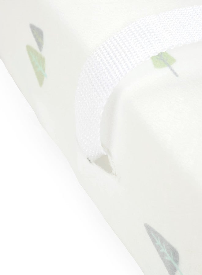 Lush Decor Hygge Sloth Trees Soft & Plush Changing Pad Cover, 32" x 16" x 5", Gray - Image 3