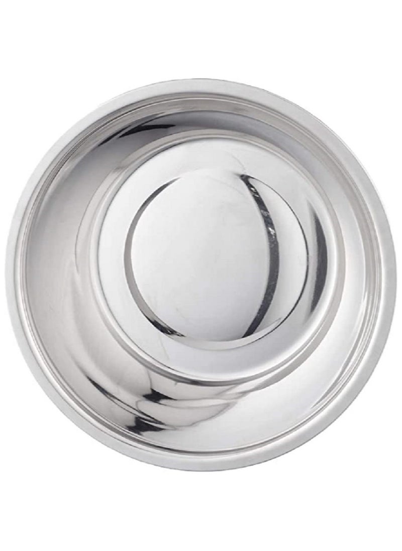 Generic - Stainless steel mixing bowl 30centimeters-silver - Image 1