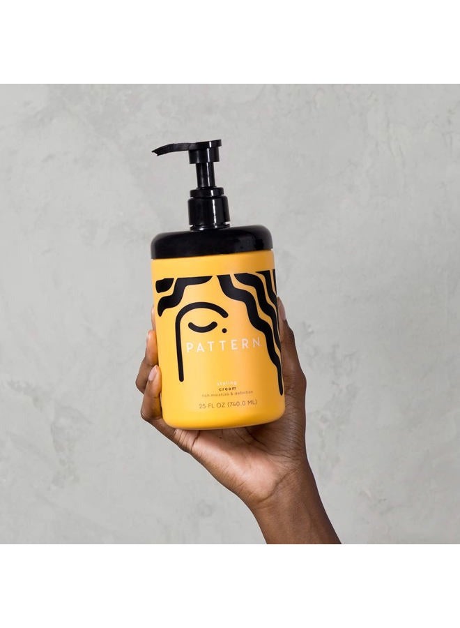 PATTERN Beauty by Tracee Ellis Ross Styling Cream - Hold & Definition for Curly Hair 3b-4c, 25 fl oz - Image 3