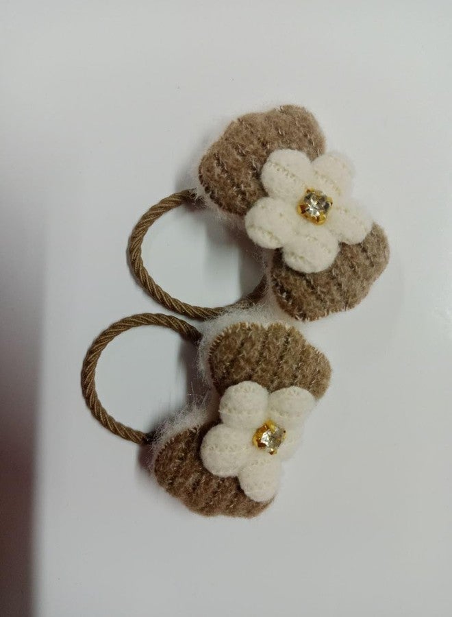 Plenteous مجموعة كبيرة من مشابك الشعر (قطعتان) وربطات الشعر المطاطية (قطعتان) للفتيات والسيدات - مشابك جانبية صغيرة للشعر القصير والخفيف والناعم، متعددة الألوان (فيونكة). - Image 4