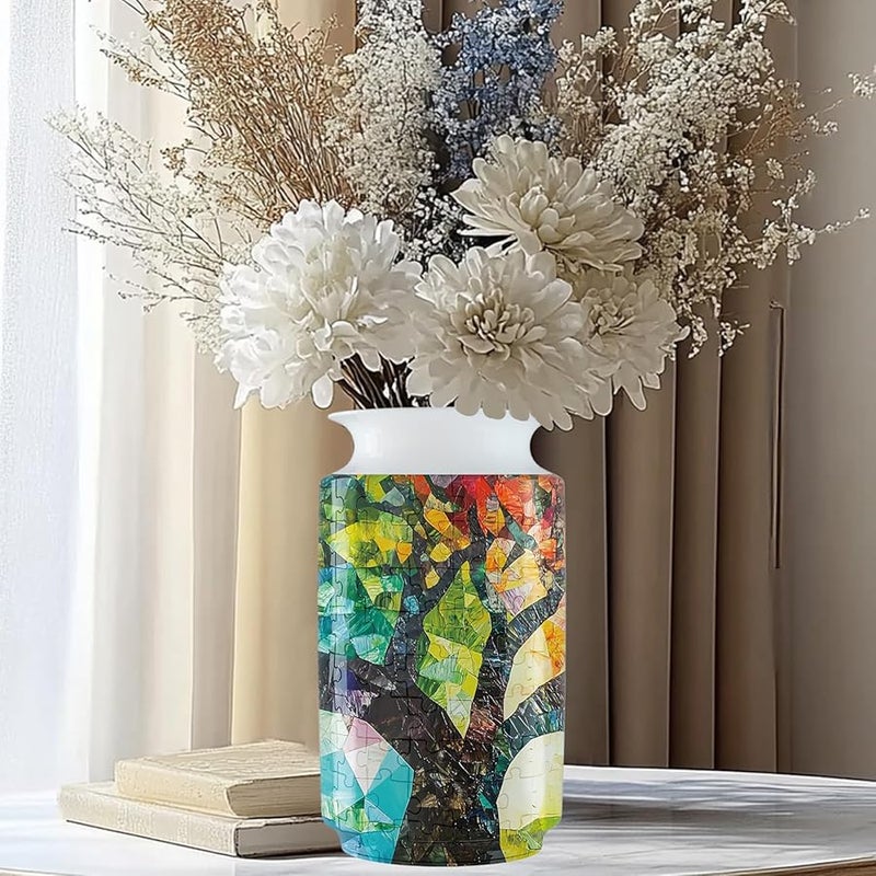 شجرة الحياة 3D إناء لغز مجموعة بناء مجموعة تحدي الاسترخاء حرفي ديكور المنزل - Image 2