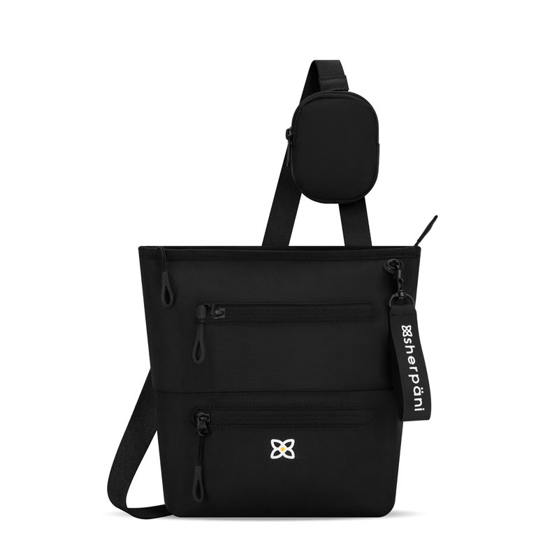 Sherpani Sadie, Nylon Crossbody Bag, Lightweight Shoulder Bag, Travel Cross Body, Crossbody Purse for Women, RFID Protection, Removable Coin Purse, Travel Gift (Raven Heritage) - Image 1