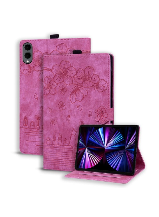 general Case for Samsung Galaxy Tab S11 Ultra 2025 14.6 Inch Shockproof with Flowers Cute Cat Multi-Angle Viewing Cover for Samsung Galaxy Tab S11 Ultra 2025 - Image 1