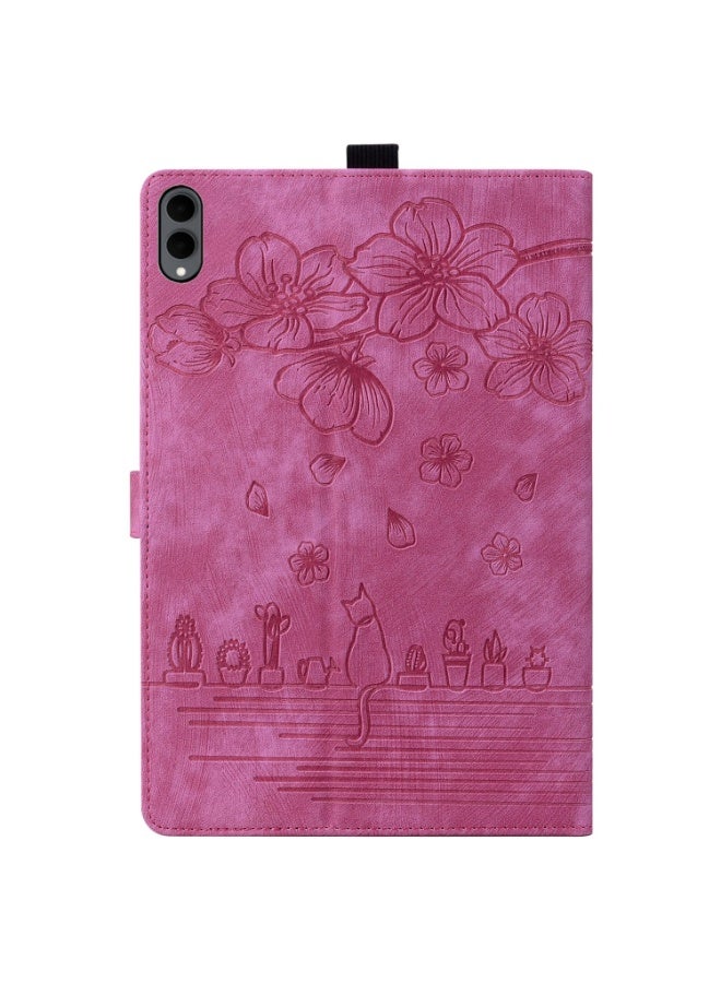 general Case for Samsung Galaxy Tab S11 Ultra 2025 14.6 Inch Shockproof with Flowers Cute Cat Multi-Angle Viewing Cover for Samsung Galaxy Tab S11 Ultra 2025 - Image 4