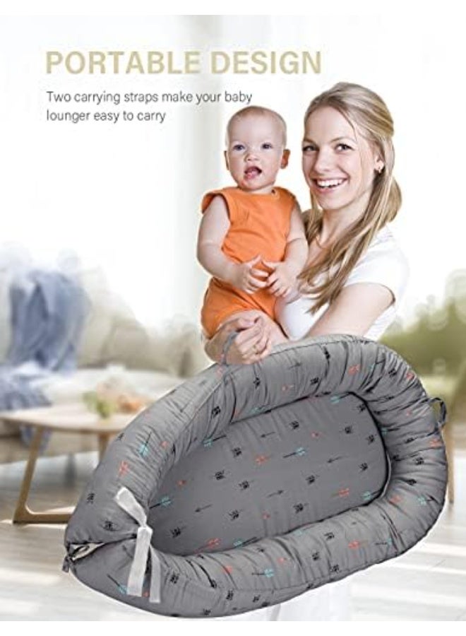 مورو مورو كرسي أطفال - كرسي استرخاء لحديثي الولادة ناعم 100٪ من القطن والألياف - Image 2