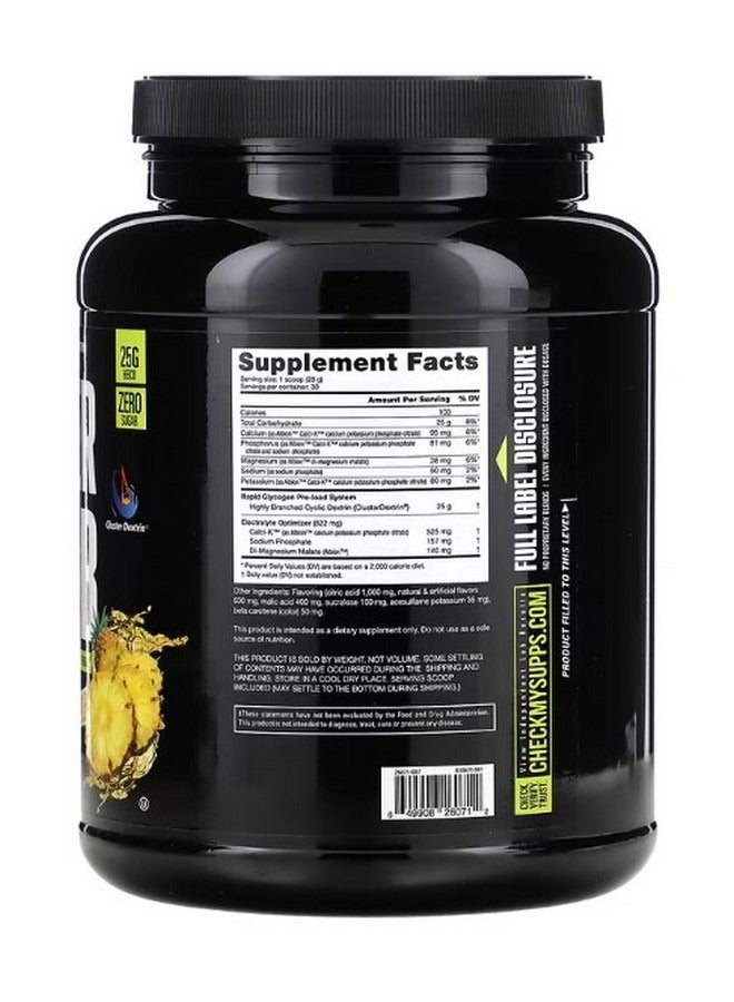 نوترا بايو Super Carb Pineapple 1.9 lb 840 g - Image 2