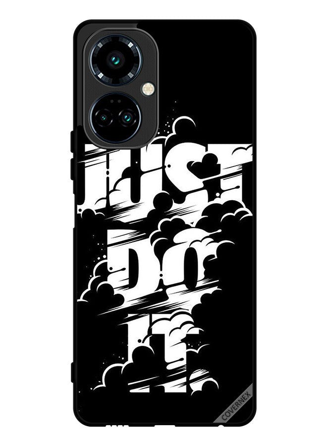 Covernex Protective Case Cover For Tecno Camon 19 Pro Just Do It - Image 1