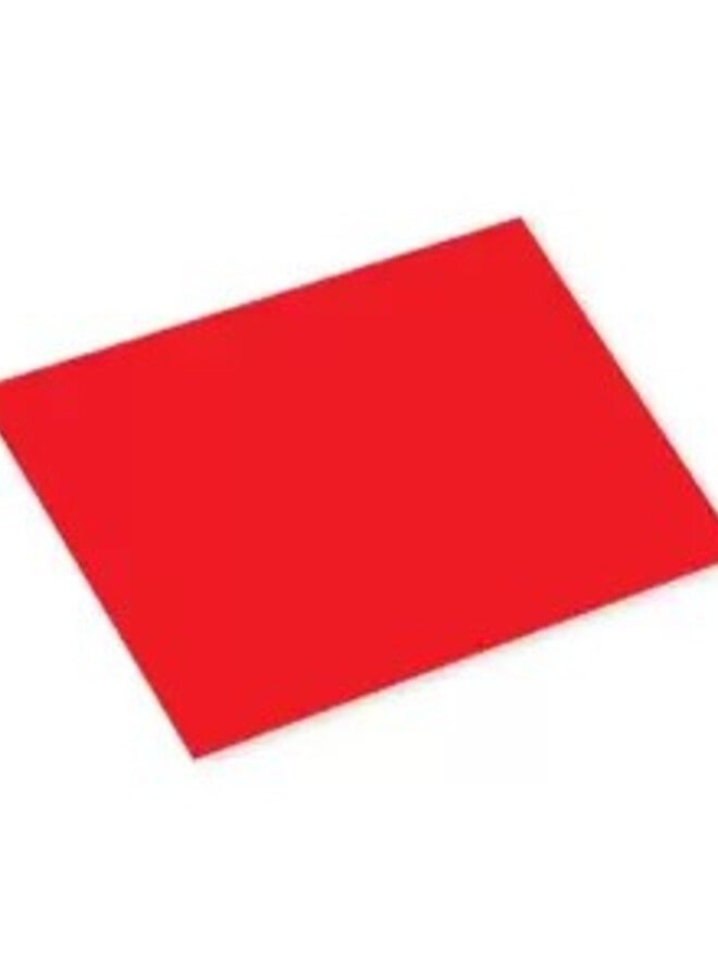 FIS Colored Cards, Size A4 (21 x 29.7 cm) Pocket of 100 pieces - FSCH16021297RD