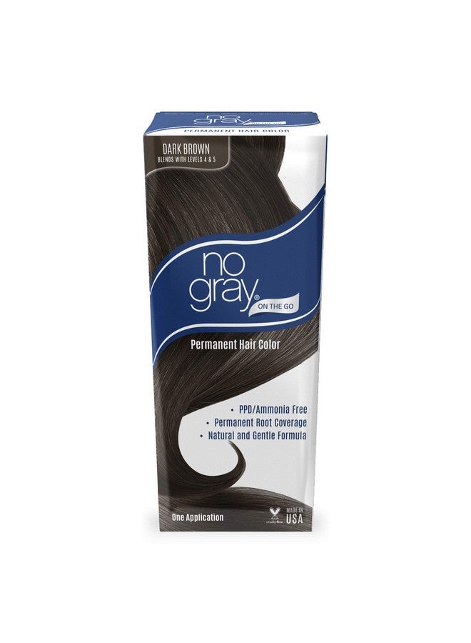 No Gray Permanent Root Touch Up In Dark Brown (Ppd And Ammonia Free) - Image 1