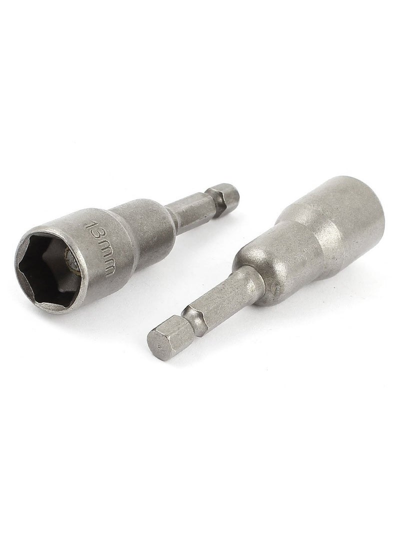 ABBASALI 3Pcs Magnetic Nut Setter Set Metric 1/4" Hex Shank Impact Nut Driver Bits Hex Nut Setters Bit Set for Impact Driver Drills (17mm)  - Image 5