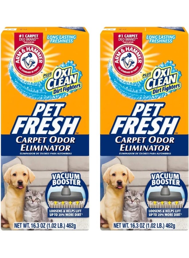 Arm & Hammer - Arm & Hammer Carpet & Room Odor Eliminator Pet Fresh 16.3 Oz. - Pack of 2 - Image 1