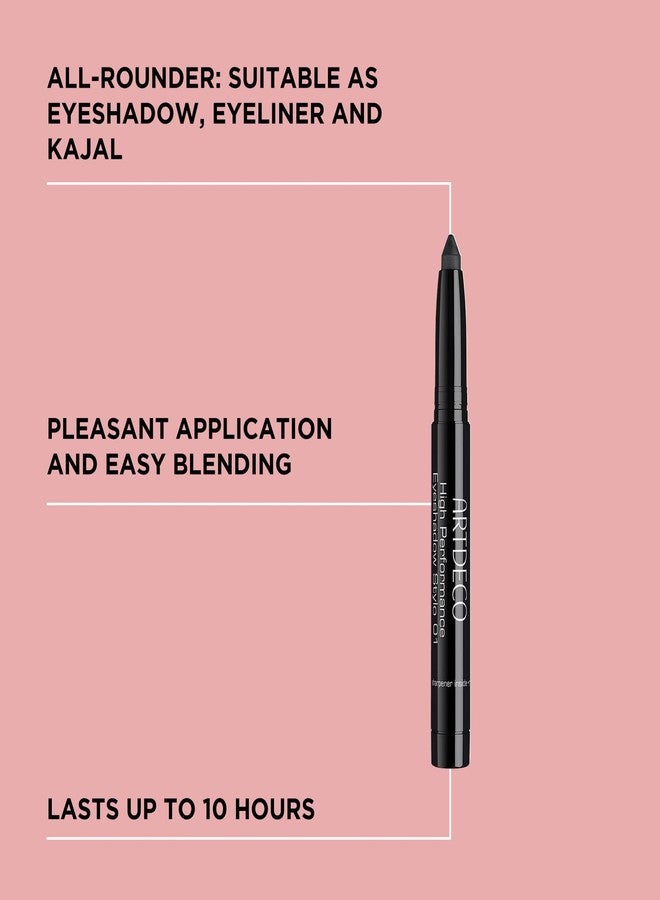 ARTDECO قلم ظلال عيون عالي الأداء - أسود №1 - قلم 3 في 1: ظلال عيون، كحل، وكاجال - ينزلق بسهولة ويمتزج بسهولة - يدوم حتى 10 ساعات - مكياج عيون - قلم - 0.04 أونصة - Image 4