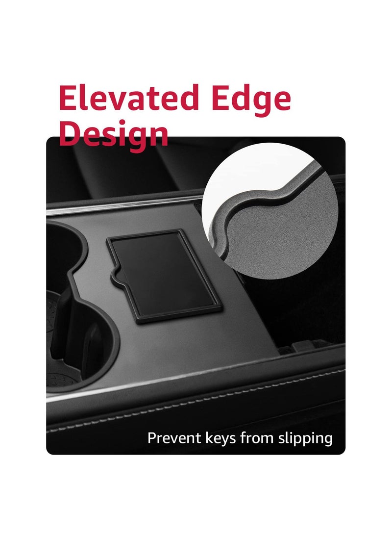SYOSI Key Card Holder, Fit for Tesla Model 3 Model Y Center Console Key Card Holder - Stops The Card From Sliding 2023 Upgrade, Perfectly Fit 2016-2023 Tesla Model 3 Model Y Vehicles  - Image 5