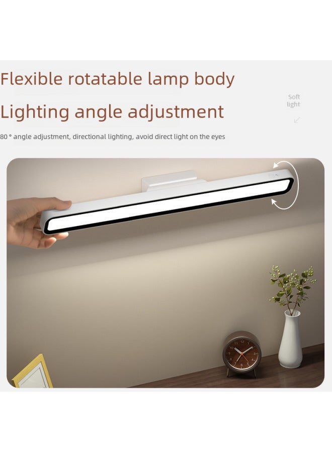 Long Led Cool Dormitory Study Desk Lamp Eye Protection Bedroom Mirror Lamp Creative Night Light For Students-Specifications:Plug-in (no Battery)-Power:Cool Dead Lamp Plus Charger