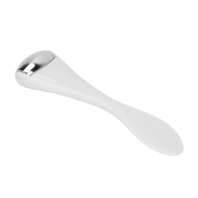 Mini Ice Roller: White Stainless Steel Portable Roller - Immediate Redness Swelling Relief Facial Roller for Face Eye Neck Migraine Relief - Image 4