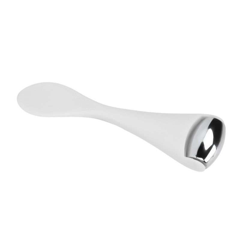 Mini Ice Roller: White Stainless Steel Portable Roller - Immediate Redness Swelling Relief Facial Roller for Face Eye Neck Migraine Relief - Image 3