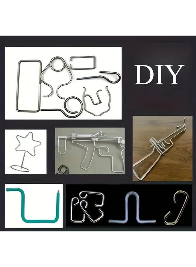 Manual Wire Tube Bending Tool For DIY Projects Bendable 1 8mm Steel Pipe Curving - Image 5