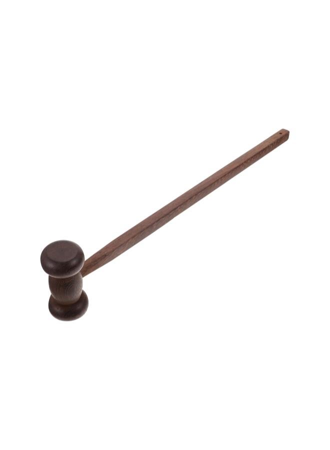 silvercnc Massage Hammer Wooden Back Massage Stick Trigger Point Beat Massager Shoulder Body Tapping Stick Neck Hammer Pat Massage Tools  - Image 1