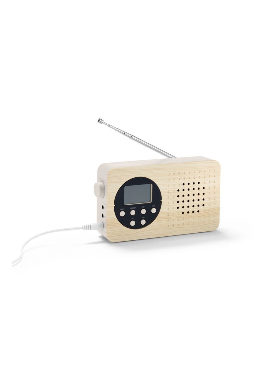 Tchibo - Compact FM Radio, Beige - Image 1