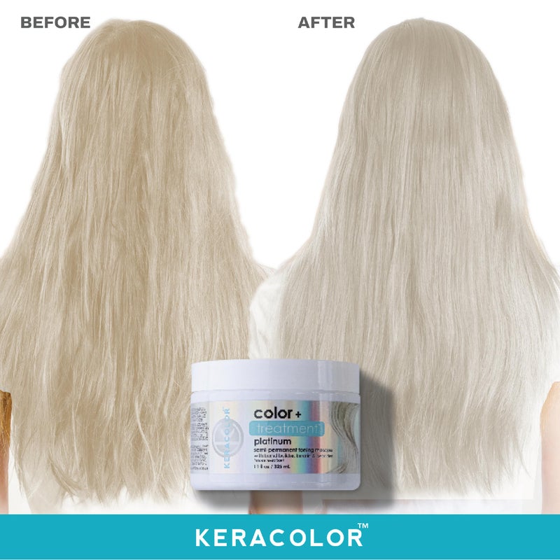 Keracolor Color + Treatment PLATINUM, 11 Fl Oz - Image 2