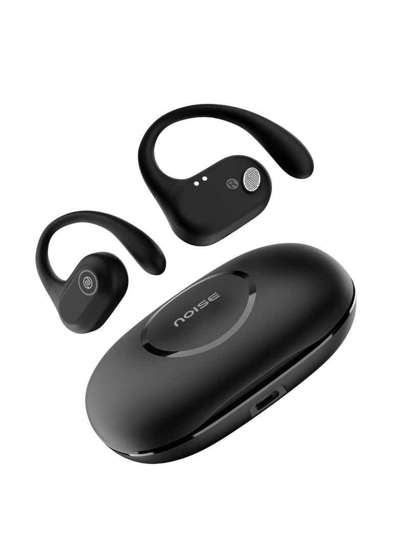 نويز بودز بيور | سماعات أذن لاسلكية مفتوحة مع تقنية AirWave™ | 80 ساعة من وقت التشغيل | ميكروفون رباعي ENC | سائق 16 مم | BT v5.3 | شريط بيور - - Image 1