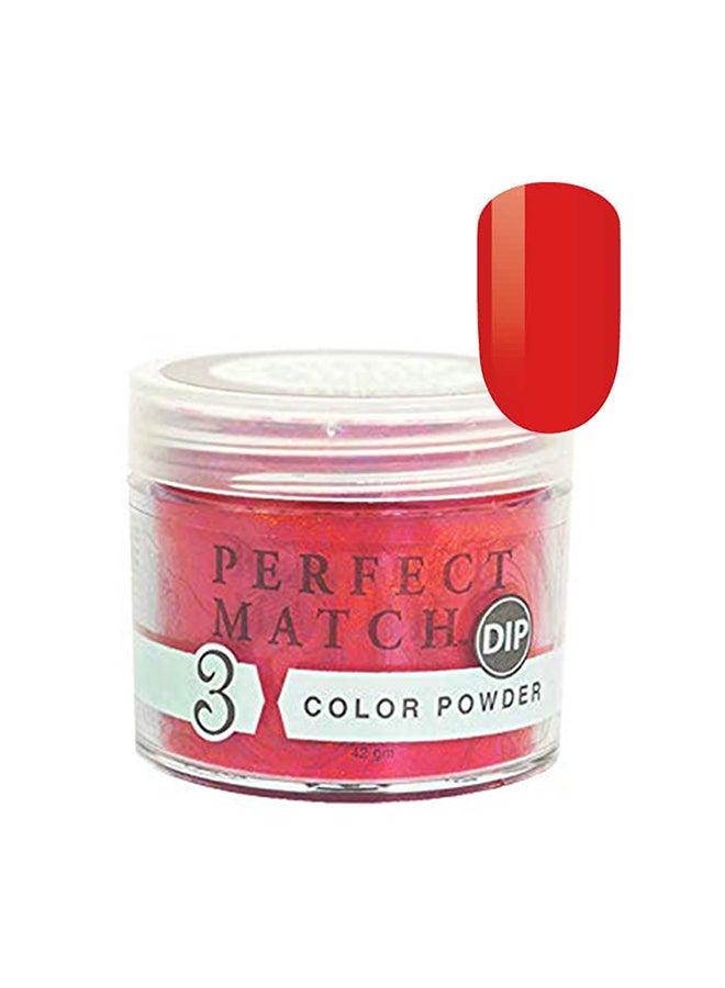 Lechat Nail Dipping Powder Cherry Cosmo 42g, Dip Acrylic Powder Nail Art Manicure System by Perfect Match PMDP001
